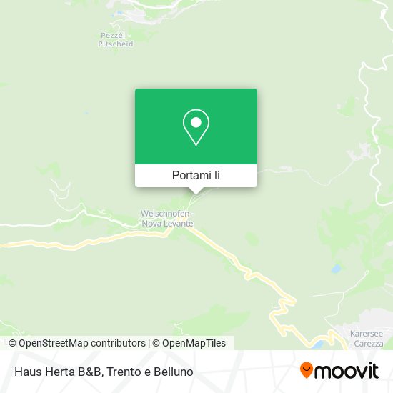 Mappa Haus Herta B&B