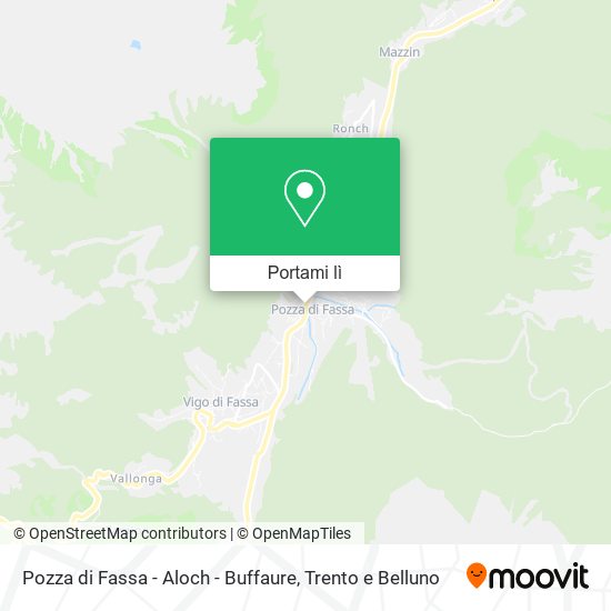 Mappa Pozza di Fassa - Aloch - Buffaure