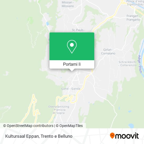 Mappa Kultursaal Eppan