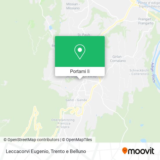 Mappa Leccacorvi Eugenio