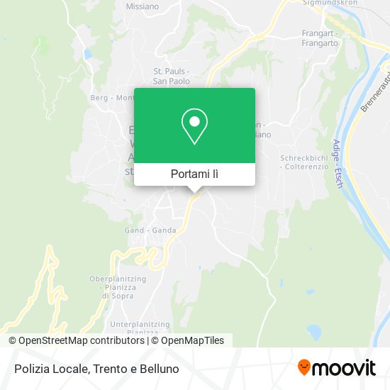 Mappa Polizia Locale