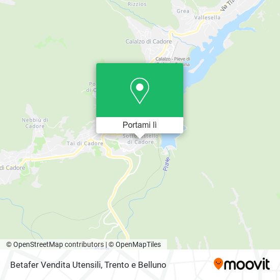 Mappa Betafer Vendita Utensili