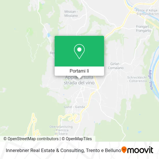Mappa Innerebner Real Estate & Consulting