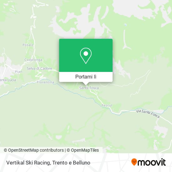 Mappa Vertikal Ski Racing