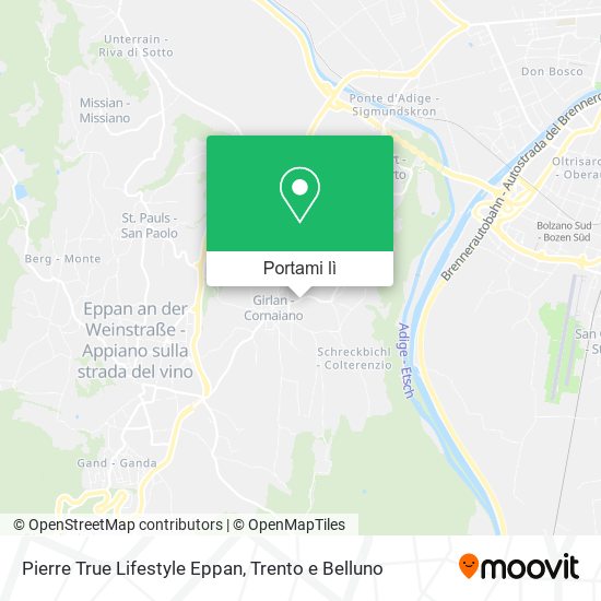 Mappa Pierre True Lifestyle Eppan