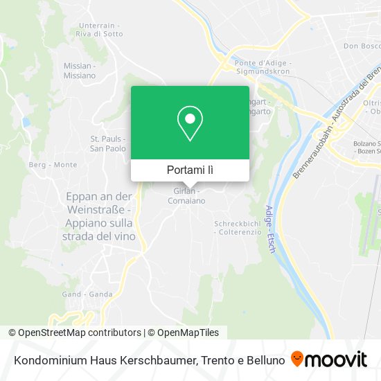 Mappa Kondominium Haus Kerschbaumer