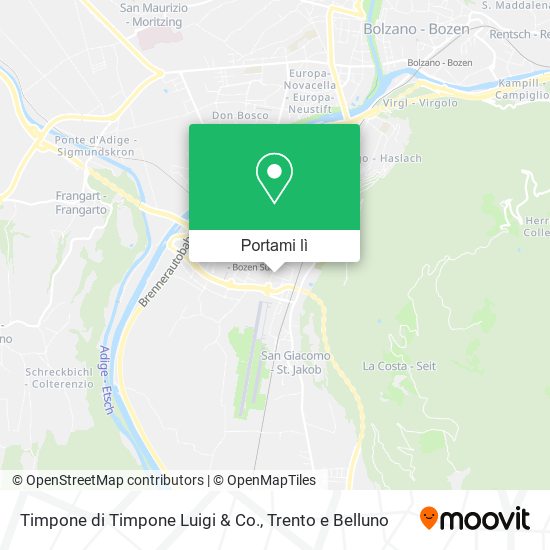 Mappa Timpone di Timpone Luigi & Co.