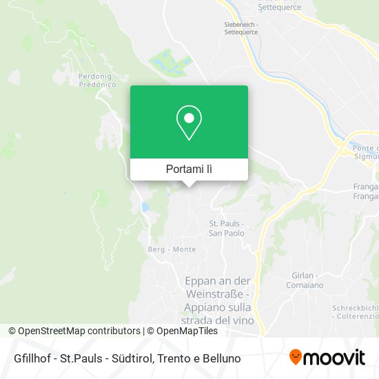 Mappa Gfillhof - St.Pauls - Südtirol