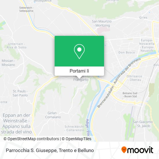 Mappa Parrocchia S. Giuseppe