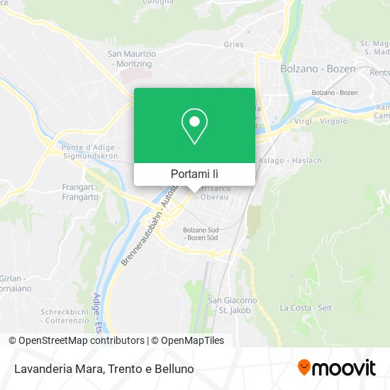 Mappa Lavanderia Mara