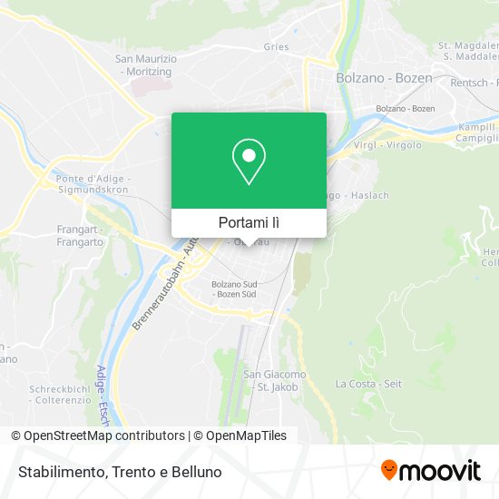 Mappa Stabilimento