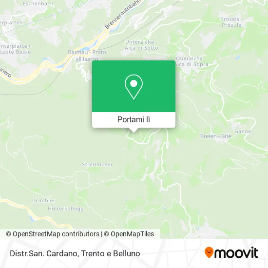 Mappa Distr.San. Cardano