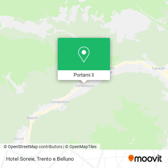 Mappa Hotel Soreie