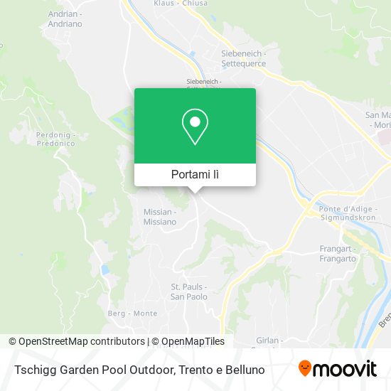 Mappa Tschigg Garden Pool Outdoor