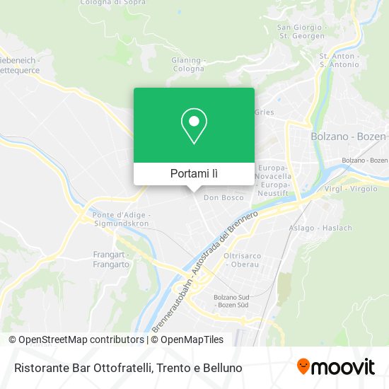 Mappa Ristorante Bar Ottofratelli