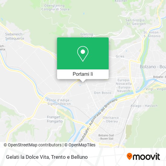 Mappa Gelati la Dolce Vita