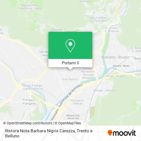 Mappa Ristora Note Barbara Nigris Carezza