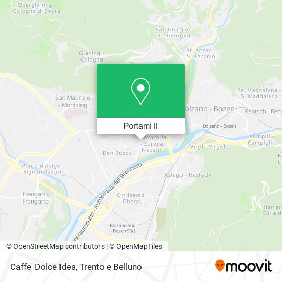 Mappa Caffe' Dolce Idea