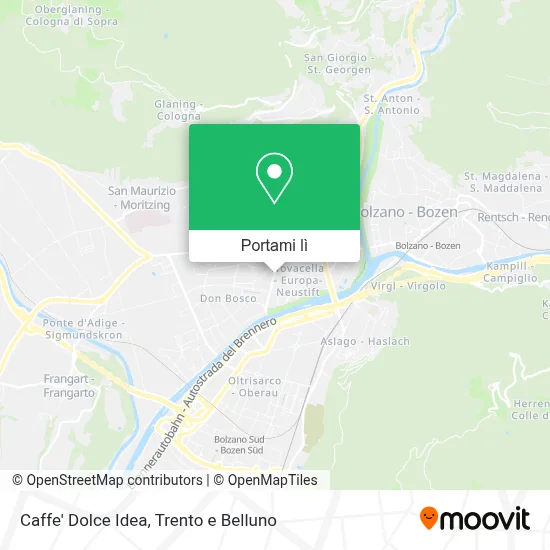 Mappa Caffe' Dolce Idea