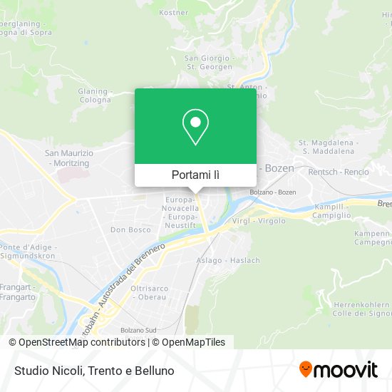 Mappa Studio Nicoli