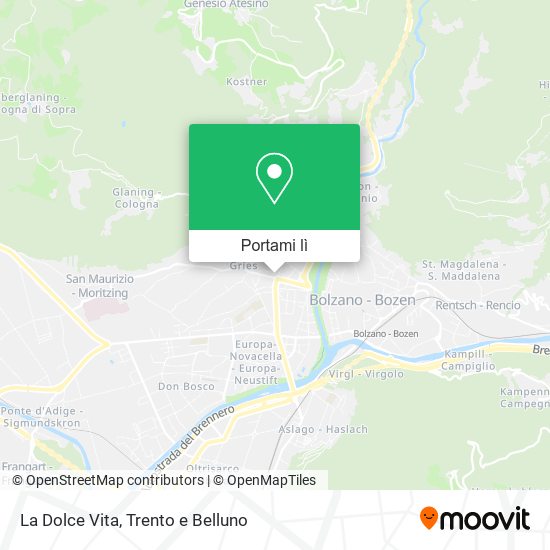 Mappa La Dolce Vita