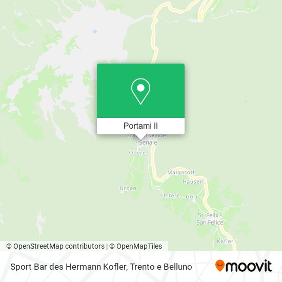 Mappa Sport Bar des Hermann Kofler