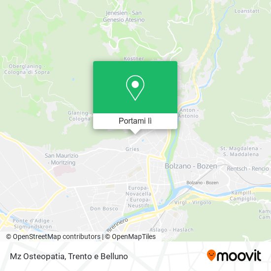 Mappa Mz Osteopatia