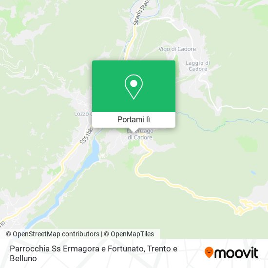 Mappa Parrocchia Ss Ermagora e Fortunato
