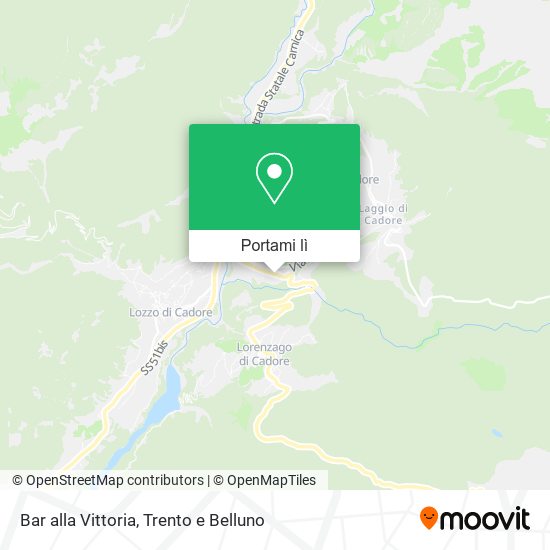 Mappa Bar alla Vittoria