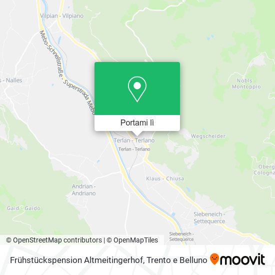 Mappa Frühstückspension Altmeitingerhof