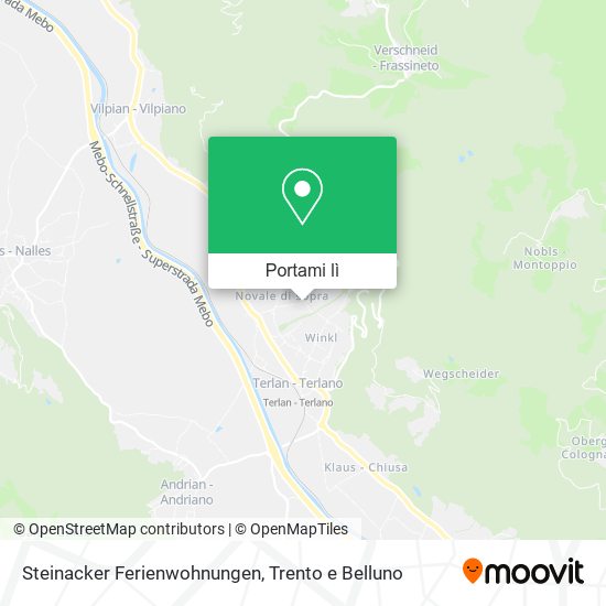 Mappa Steinacker Ferienwohnungen