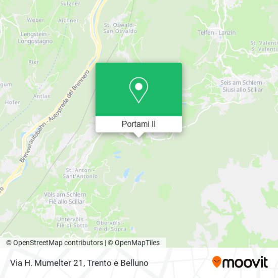 Mappa Via H. Mumelter 21