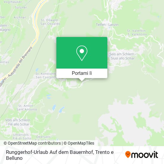 Mappa Runggerhof-Urlaub Auf dem Bauernhof