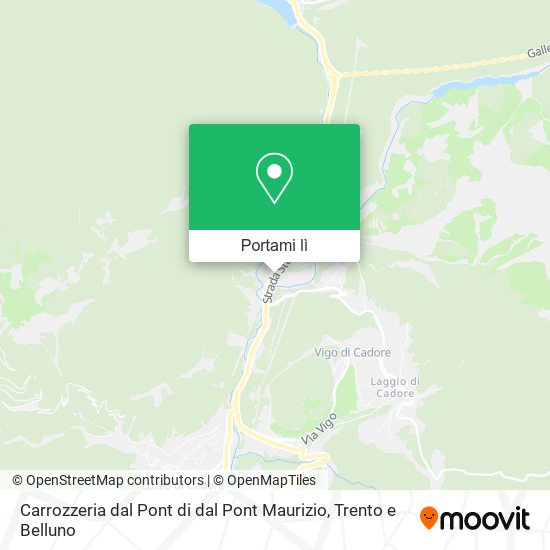 Mappa Carrozzeria dal Pont di dal Pont Maurizio