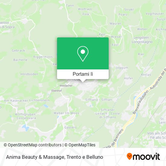Mappa Anima Beauty & Massage