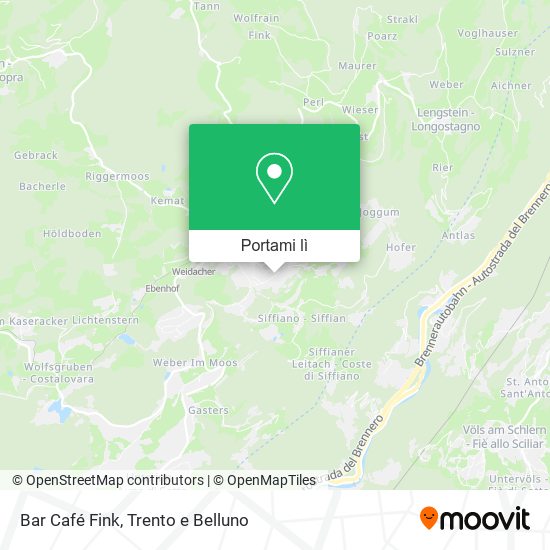 Mappa Bar Café Fink