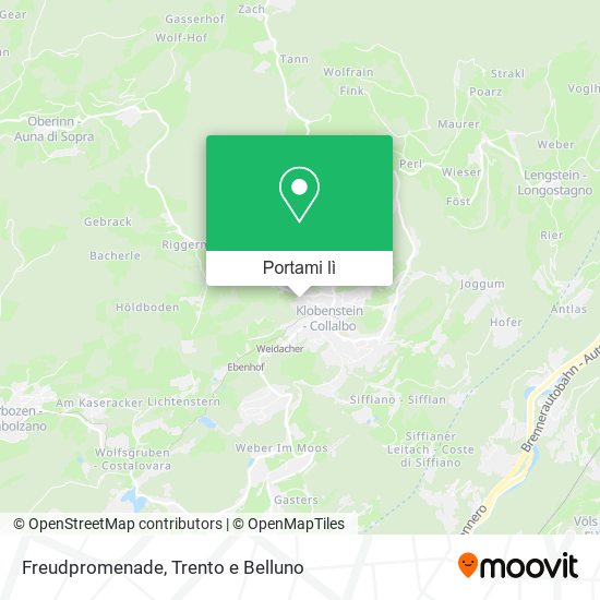 Mappa Freudpromenade