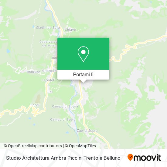 Mappa Studio Architettura Ambra Piccin