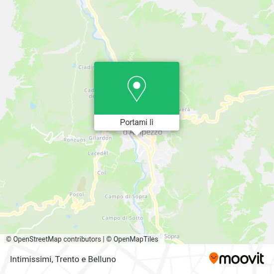 Mappa Intimissimi