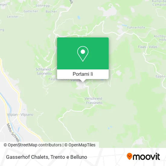 Mappa Gasserhof Chalets