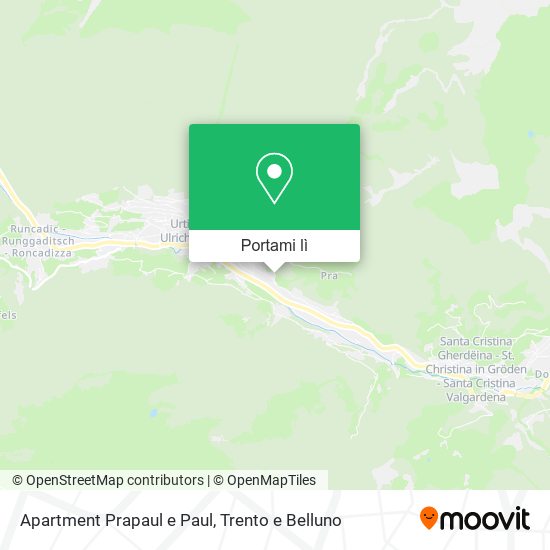 Mappa Apartment Prapaul e Paul