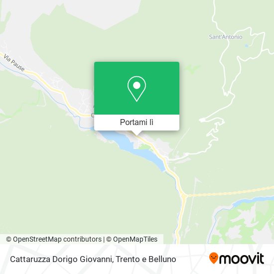 Mappa Cattaruzza Dorigo Giovanni