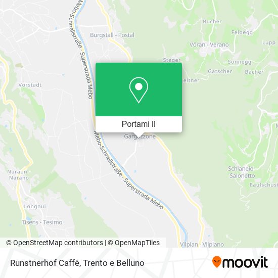 Mappa Runstnerhof Caffè