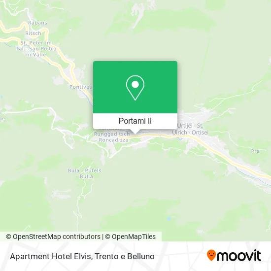 Mappa Apartment Hotel Elvis
