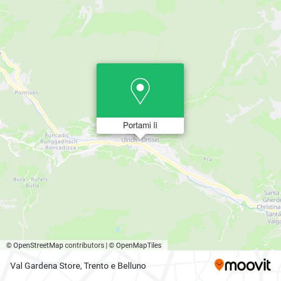 Mappa Val Gardena Store