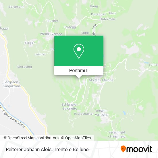 Mappa Reiterer Johann Alois
