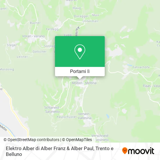 Mappa Elektro Alber di Alber Franz & Alber Paul