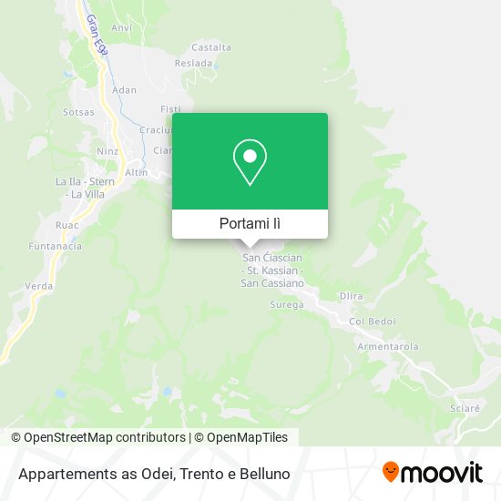 Mappa Appartements as Odei