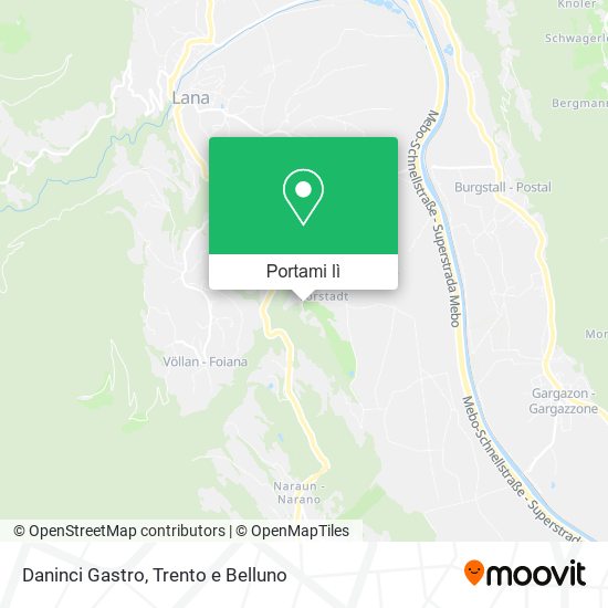 Mappa Daninci Gastro