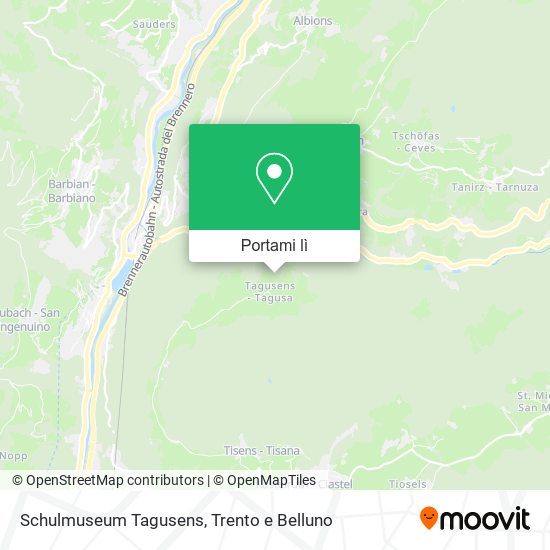 Mappa Schulmuseum Tagusens